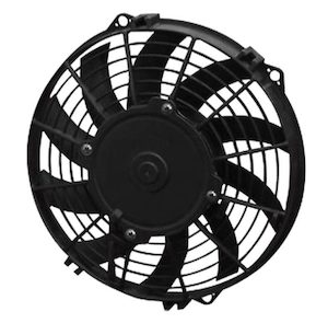 Spal: SPAL Thermo Puller Fan - 9" Straight 24V - 688 CFM - 4 Amps, (EF3536)