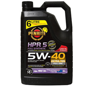 Oil for Car – Penrite HPR 5 Full Synthetic 5W-40 Engine Oil 6L - HPR05006