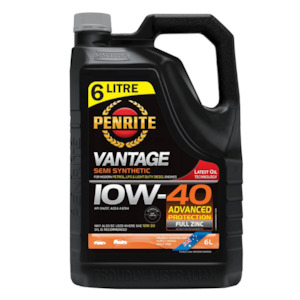 Oil for Car – Penrite Vantage Semi Synthetic 10W-40 Engine Oil 6L
