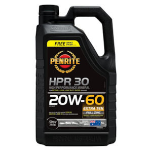 Napa: Oil for Car – Penrite HPR 30 20W-60 Engine Oil 5L