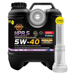 Oil for Car – Penrite HPR 5 Full Synthetic 5W-40 Engine Oil 7L