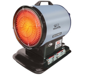 RPH75R - Paraffin-Diesel Forced Air Heater, 70,000 BTU, 21kW - Silent Drive, Mul&hellip;
