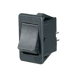 Narva: Narva 63010BL Rocker Switch Off/On DPST 20A at 12V – Heavy-Duty, Non-Illuminated, for Automotive and Industrial Use