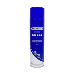 TYRE SHINE 400G – MOTORTECH High-Gloss Protection for Tires