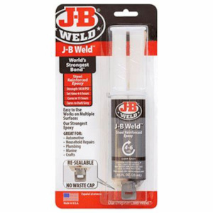 Jb Weld: JB Weld ClearWeld Epoxy Syringe – 25ml – Quick-Setting, Crystal Clear Adhesive for Metal, Plastic & More