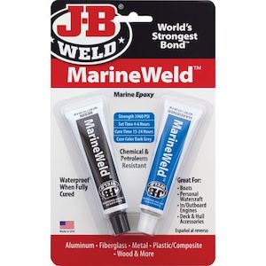 Jb Weld: JB Weld MarineWeld Epoxy Twin Pack – 56.8g Total – Waterproof, High-Strength Marine Adhesive