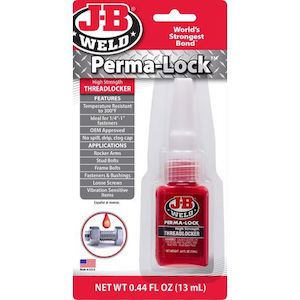 Jb Weld: JB Weld Perma-Lock Red High Strength Threadlocker 13ml – Heavy-Duty Fastener Locking Adhesive