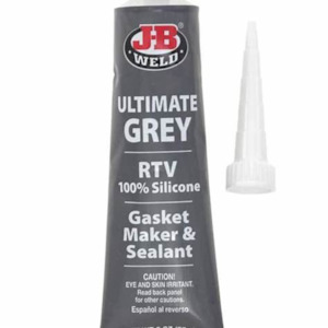 Jb Weld: JB Weld Ultimate Grey RTV Silicone Gasket Maker & Sealant – 85g Tube – High-Temperature, Oil-Resistant, Sensor-Safe