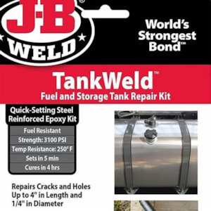 Jb Weld: JB Weld TankWeld Fuel & Metal Tank Repair Kit 2110 – Fix Leaks in Gas Tanks, Oil Pans & More – No Welding Required