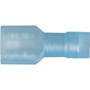 Products: 6.3mm Female Blade Crimp Terminals – OEX ACX3023BL Nylon Insulated Blue 10Pc