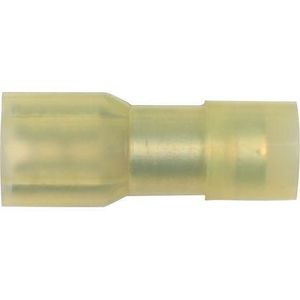 6.3mm Female Blade Crimp Terminals – OEX ACX3025BL Nylon Insulated Yellow 10Pc