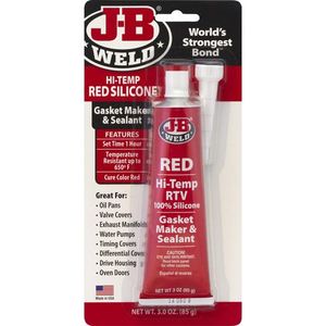 Jb Weld: JB Weld High Temp Red Silicone 85g - 31314
