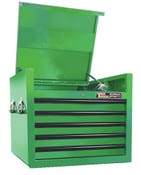 27" Godfather 5 Drawer Top Chest - Green