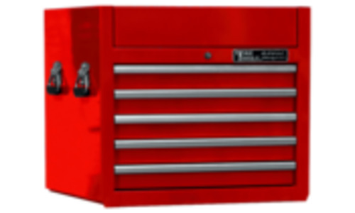 27" Godfather 5 Drawer Top Chest - Red