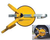 Trailers: Wheel Clamp Wheel Lock