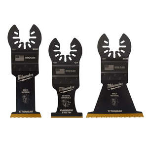 Sulco: Multi Tool Metal Cutting Blade Set - OPEN-LOK 3 Piece Variety Pack for Oscillating Tools