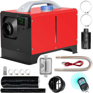 8KW 12V Diesel Air Heater All in One with Blue LCD Switch & Large Air Outlet 5L &hellip;