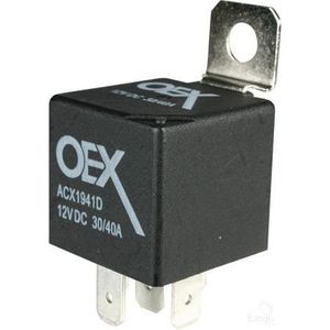Products: OEX Mini Relay 12V Change Over 30/40A - Diode Protected, Sealed