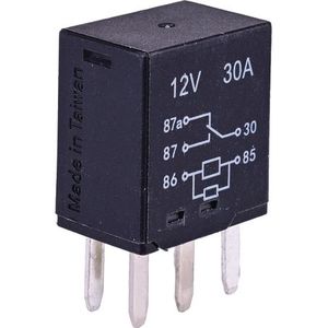 Products: OEX Micro Relay 12V 30/30A 5 Pin Resistor Protected - Change Over 1 Pce