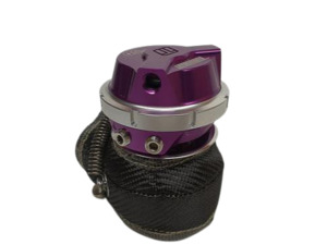 GRP Engineering 50mm External Wastegate Beanie - Black Heat Shield