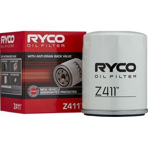 Ryco Z411 High-Performance Spin-on Oil Filter - M20x1.5, 69.5mm Diameter
