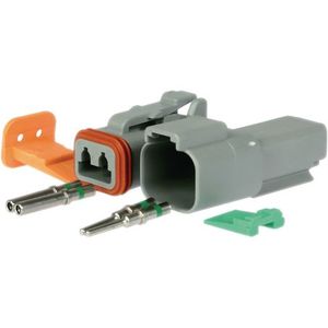 Premium Narva 57422BL Deutsch DT 2-Way Waterproof Connector Kit 13A