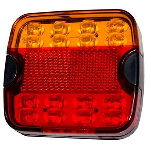 White Vision CRL10LEDVRH LED Stop/Tail/Indicator Light for Toyota, Ford, Mitsubishi