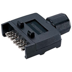 Napa Best Sellers: Narva 82141BL 7 Pin Flat Trailer Plug - 15A 12V Durable Plastic
