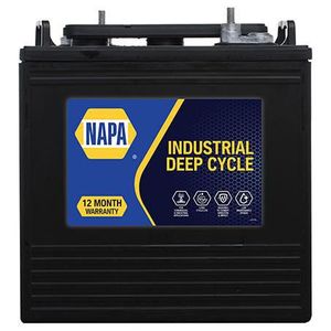 Napa Batteries: NAPA Deep Cycle Battery 264L x 181W x 245Hmm 6V