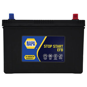 NAPA T110 MF Idle Stop-Start Battery - 760CCA, 95Ah, 12V Enhanced EFB
