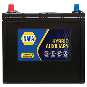 NAPA S46B24R AGM Battery - 325 CCA 45Ah 12V for Reliable Performance