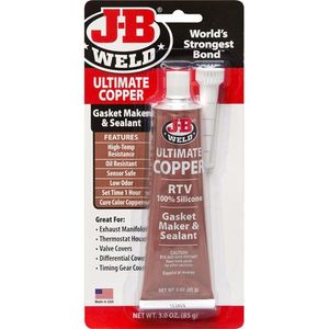 Jb Weld: JB Weld Ultimate Copper High Temperature Silicone Gasket Maker 85gm - 32325