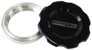 2-1/2" WELD BUNG AND BLACK CAPLOW PROFILE FEMALE WELD-ON