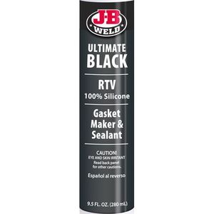 Jb Weld: JB Weld Ultimate Black Silicone 280ml cartridge - 32929