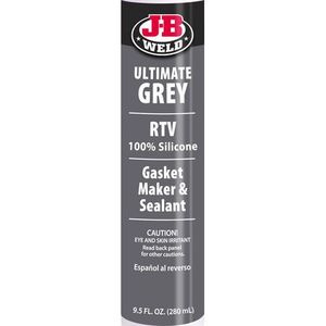 Jb Weld: JB Weld Ultimate Grey Silicone 280ml cartridge - 32927