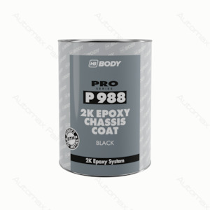 P988 2K EPOXY CHASSIS COAT BLACK 4L