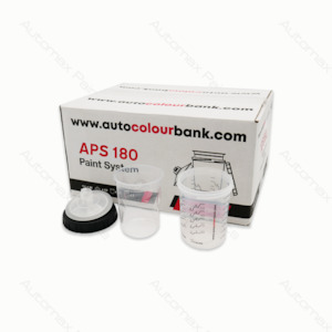 APS CUP with Collar (125um) 180cc. Inner Cup 50pcs liner+50pcs lid+20pcs Stopper + hard cup