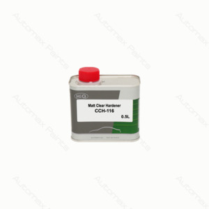 Clearcoat Hardeners: HiQ CCH-116 Matt Clear Hardener 0.5L