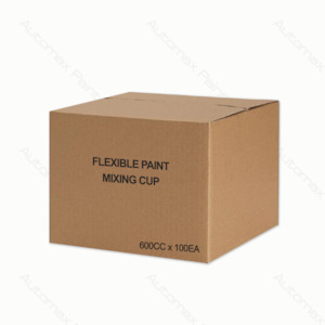 Flexible Paint Mixing Cup 600cc*100EA