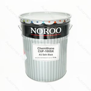 Chemithane CUF-100SX A/U Satin Black 12.8Lt/Can