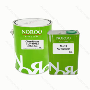 Promotions: Noroo Chemithane 2K Urethane Topcoat Satin Black Kit 4L