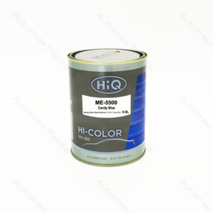 Hiq Colours: HiQ ME-5500 1K Basecoat Toner Candy Blue 0.9L