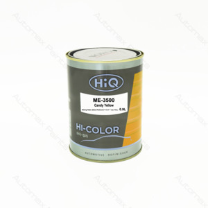 Hiq Colours: HiQ ME-3500 1K Basecoat Toner Candy Yellow 0.9L