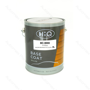 Hiq Colours: HiQ BC-9000 1K Basecoat Silver 4L