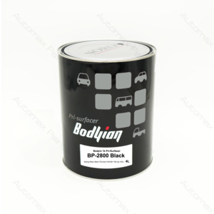 Primers: Bodyian BP-2800 1K Primer Surfacer Black 4L