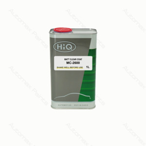 Clearcoats: HiQ MC-2600 Matt Clearcoat 1L