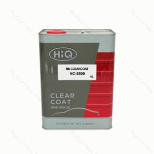 Clearcoats: HiQ HC-5500 HS Iron Clearcoat 4L