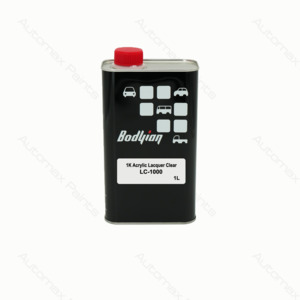 Bodyian LC-1000 1K Acrylic Lacquer Clearcoat 1L