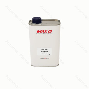 Clearcoats: MaxGloss 2:1 High Gloss Clearcoat 1L