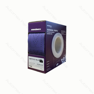 Sanding Block: 328 Plus Purple Ceramic Film Sanding Roll P180